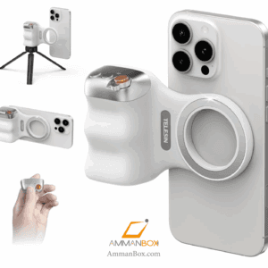 TELESIN Fun Shot Magnetic Phone Camera DSLR Style Shutter Grip with Remote Control