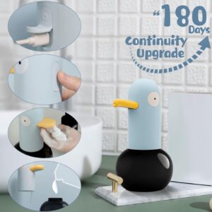 Auto-Soap Dispenser Touchless,400ml Rechargeable / BLUE COLOR