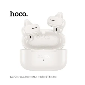 EA9 ClearCall Clip-On Bluetooth Headset – Lightweight & Wireless/سماعة بلوتوث لاسلكية EA9 ClearCall قابلة للتثبيت بمشبك - خفيفة الوزن