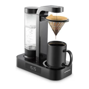 LePresso Drip Coffee Maker, Multiple Brewing Modes for Drip Coffee Machine,600W with LED Clock Display, Over-Heating Protection with Auto Shutdown Mode, 350mL Ceramic Cup and 500mL Water Tank Capacity