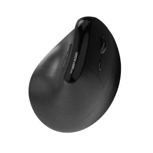 Green Lion Ergo Grip Vertical Mouse - Black/ فأرة جرين ليون اللاسلكية-أسود