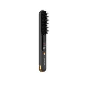 Green Lion Infrared Hair Comb - Black/مشط الشعر بالأشعة تحت الحمراء من جرين ليون - أسود