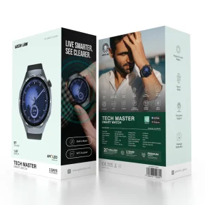 Green Lion Tech Master Smart Watch/ساعة جرين ليون تك ماستر الذكية