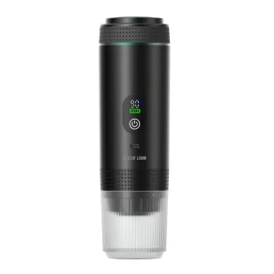 ماكينة قهوة محمولة Green Lion بضغط 20 بار مع شحن Type-C من متجر عمّان بوكس
