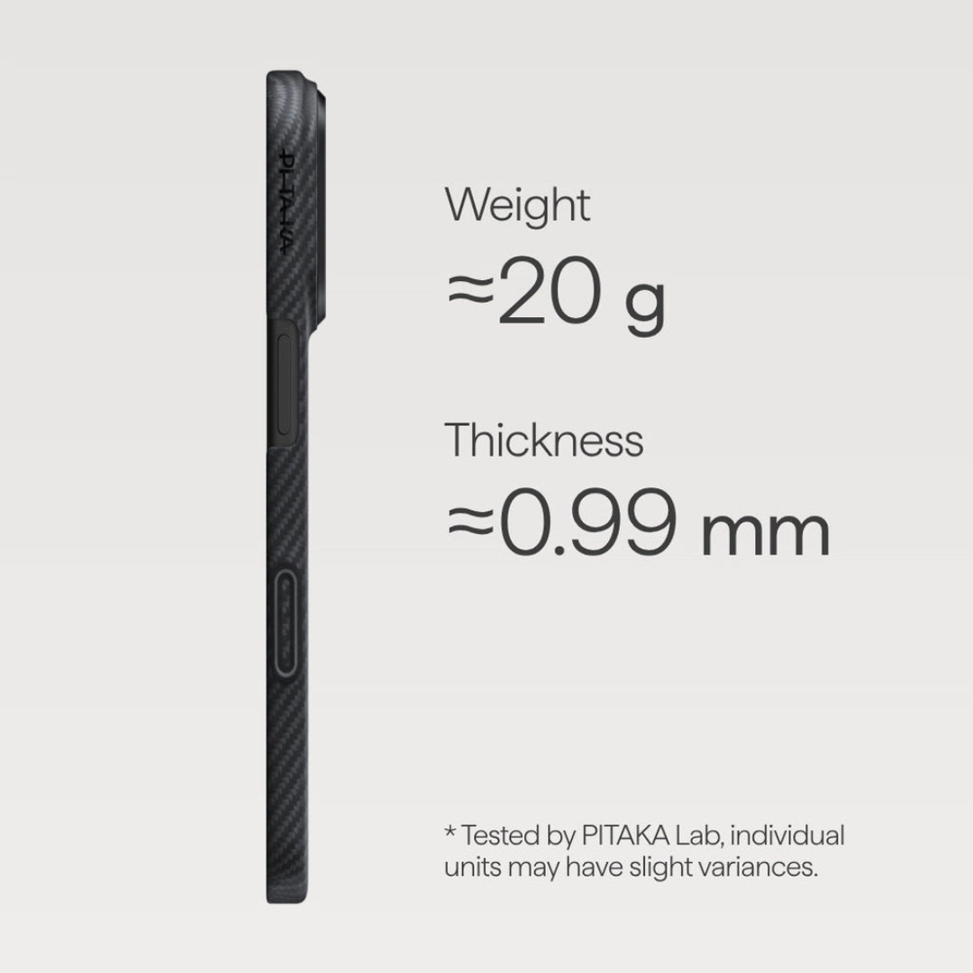 Pitaka Box Pitaka Ultra-Slim Case (With PitaTap) For IPhone 17 Pro Max - AmmanBox