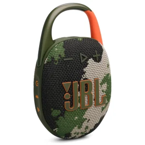 مكبر صوت JBL Clip 5 - مكبر صوت بلوتوث فائق الصغر، مقاوم للماء والغبار-عسكريClip 5 - Ultra-Portable, Waterproof & Dustproof Bluetooth Speaker-Military