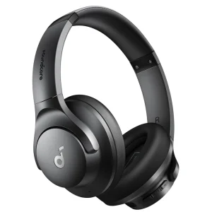 Soundcore by Anker Q20i Hybrid Active Noise Cancelling Headphones/سماعات رأس Soundcore من Anker Q20i الهجينة المزودة بخاصية إلغاء الضوضاء النشطة